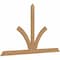 Ekena Millwork Richland Timber Gable Bracket, Western Red Cedar, 108"W x 63"H x 1 1/2"D x 5 1/2"F, 14/12 Pitch GBW108X63X0206RIC00SWR - alternate 4
